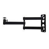 UNTERING Faltbare Projektor-Wandhalterung, verstellbarer Wandständer mit 6,35 mm Gewinde für Heimkino, robuste Metallhalterung