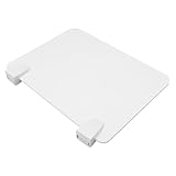 Angoily 1 Satz Tischplatte Klassenzimmer Studenten für Bildschirm Teiler Name Schreibtisch Privatsphäre Schreibtisch Trennwand Barriere Partition Spuckschutz PVC-Holz-Kunststoffplatte Weiß