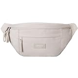 LARKSON Bauchtasche Damen & Herren Beige - Ole - Hüfttasche für Sport Outdoor Stadt - Gürteltasche Stylisch für Festival - Crossbody Bag mit Gurt - Wasserabweisend