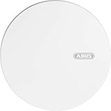 ABUS Rauchmelder RWM250 mit 12-Jahres-Batterie & Hitzewarnfunktion - für Küchen, Wohnräume und Wohnwagen - Q-Label & DIN EN14604 zertifiziert - Weiß