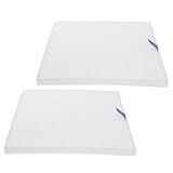 HINTRMENT 2 Stück Nagelstaubsauger Filter aus Langlebigem Pp Material Wiederverwendbarer Ersatzfilter für Nagelstaubabscheider in Nagelstudio und Maniküre