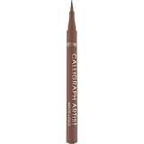 Catrice Calligraph Artist Matte Liner 010 Roasted Nuts, matter Eyeliner, langanhaltend, braun, vegan, 1,1 ml