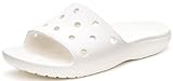 Crocs unisex-adult Classic Slide Sandal Slide Sandal, White, 39/40 EU