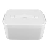 Abaodam Medizinbox mit Großem Fassungsvermögen Tragbarer Erste Hilfe Koffer aus Robustem Pp Material mit Tragegriff Multifunktionale Aufbewahrungsbox für Haushalt Büro und Reisen