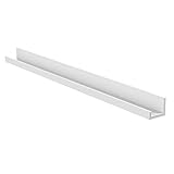 Ikea 902.921.03 MOSSLANDA Bilderleiste in weiß (115cm), Holz, White, 115,3 x 12,3 x 7,2 cm