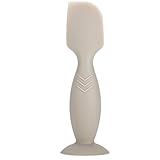 Creme-Spatel für Babywindeln, Ausschlag, Creme, Applikator, Baby-Creme-Spatel, Silikon, Baby-Po-Pasten-Spatel, glatte Windelcreme, Spatel mit Saugnapf-Basis für Babyparty
