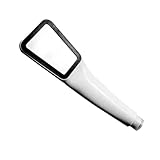 2 stücke Badezimmer Duschkopf Handheld Regenwasser Sparduschkopf duschkopf hochdruck Für Baden(White)