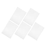 Ciieeo 5 Stück Maschendrahtschutz Metallnetz für Wasserfilter Eine Metallgitterplatte Metallnetz für industrielle Anwendungen Kabelnetzwerk Lüftungsgitter Netz DIY Rostfreier Stahl Silver