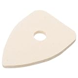 Vaguelly Car Polishing Sponge Pad Dreieckiger Polierpad für Automobilreinigung zur Ölfilm und Schmutzentfernung Vibrationspoliertechnologie für Glänzende Innenverglasung Kabelloses