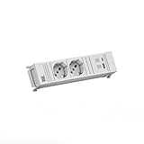 BACHMANN Power Frame 2xP40 1xUSB A/C 22W 0,2m GST18