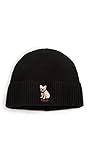 POLO RALPH LAUREN Bestickte Frenchie Beanie für Herren, Polo Schwarz, Einheitsgröße