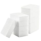 10 Stück Schmutzradierer Schwamm, 2X Plus Zauberschwamm Schmutzradierer Radierschwamm Magic Eraser Melamin Schwamm, Putzschwamm, Reinigungsschwamm Wandradierer Weiß für Haushalt,Küche,Bad,Wand,Schuhen
