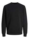 JACK & JONES Male Sweatshirt mit Rundhals Einfarbig Sweatshirt mit Rundhals