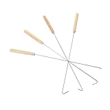 ibasenice 4 Teiliges Reinigungswerkzeug Für Wasserspiele Reinigungshaken Für Wasserspiele Brunnenreiniger Für Den Außenbereich Reinigungspickel Für Spa Überlauf Reinigungswerkzeug Für