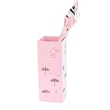 ycezw Regenschirmständer, quadratisch, freistehend, Aufbewahrungslösung für Gehstöcke, Gehstöcke, Regenschirme, zusammenklappbar