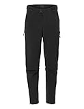 VAUDE Herren Mens Qimsa Softshell Pants Ii Hose, Black/Black, L EU