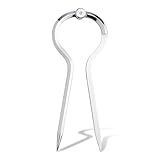 Aristo AR9802 Einhand Marinezirkel (Länge 185 mm, Arbeitsbereich bis 400 mm, Messing hochglanzverchromt) 1 Stück, silber