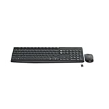 Logitech MK235 - Volle Größe (100%), Kabellos, RF Wireless, Schwarz, Maus enthalten | 920-007929