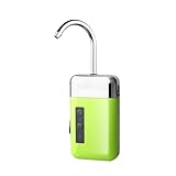 SUPVOX USB Wiederaufladbare Sauerstoffpumpe und Induktions Wasserpumpe für Aquarium Teich und Hydrokultur Leise mit LED Köderlichtern Grün Multifunktional für Innen und Außenbereich