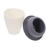 PHENOFICE Automatischer Bewässerungsblumentopf Töpfe Für Orchideen Kunststoff Blumentopf Selbstbewässerungstopf Blumentöpfe Für Den Innenbereich Sukkulententopf Kunststofftöpfe Für Pflanzen