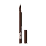 Wet n Wild Mega Last Breakup Proof Liquid Eyeliner, Brauner Eyeliner-Stift, Wasserfest, Schnelltrocknend, Wischfest, 16h Tragezeit, Brown