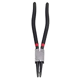 Xiuganpo Sicherheitsklemmen-/Halterungszange, Robuste Gummiringzange aus Karbonstahl für Heimwerkerarbeiten, 33 Cm