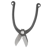 VICASKY Gartenarbeit Bypass Gartenschere Rostfreiem Ergonomische für Äste Professionelle Veredelungsschere mit Rutschfestem und Langlebigem Design