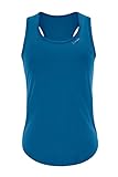 Winshape Damen Functional Light and Soft Tanktop Aet128ls, Ultra Style Trägershirt Cami Shirt, Teal-Green, L EU