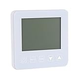 Cryfokt Raumtemperaturregler, Programmierbarer LCD-Thermostat mit Präziser Komfortsteuerung für Moderne Heimheizungssysteme