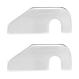 ZUNOXAZ 2 Stück Robuster LKW Anhänger Schloss mit Haken Verschleißfestes Cargo Trailer Türverschluss Zubehör Präzise Passform Wetterfest für Schnelle Be Entladung Großer Transporter