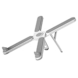 Ceprznvey Tablet-Halter, Tischständer, verstellbar, faltbar, tragbar, Desktop-Halterung für Studenten, Reisen, Zeichnen, Schule, Tisch, Arbeit, Wohnheim, Zuhause, ABS-Bauweise, 29 x 4 x 2 cm, 1 Stück