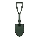 ibasenice 1 Satz Outdoor Klappschaufel Multifunktionale Garten und Schneeschaufel Leicht und Tragbar für Camping Winteraktivitäten und Gartenarbeit