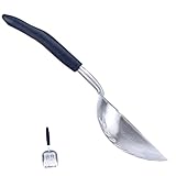 COLLBATH Schaufel für Katzenstreu Katzenzuchtschaufel Katzenstreu Scoop Müllschaufel Katzenstreu verklumpt cat Litter Shovel katzenstreu schippe Katzenschaufel Wurfschaufel Rostfreier Stahl