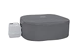 Bestway LAY-Z-SPA Xtras EnergySense Plus Thermo-Komplettabdeckung 230 x 230 x 71, eckig, Dunkle Alabaster-Optik