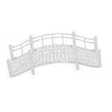 SHINEOFI Miniatur Bogenbrücke für Mikrolandschaften Wetterfest Wasserfest Langlebig Dekorative Miniaturbrücke für Aquarium Garten Sandtisch Vielseitige Außendeko Kleine Architektonische