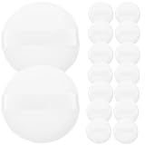 Hemobllo 20 Stück Teiliges Make up puderquasten Weiche Kleine Velours pads für Gesichtspuder Komfortable Langlebige Kosmetikpuffs Praktische Schminkwerkzeuge für Mädchen Zufällige Farbe