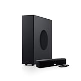 Teufel CINEBAR ONE+ 2.1 Soundsystem - Ultra-Kompakte Soundbar mit platzsparender Subwoofer, Dolby Audio, Bluetooth 5.0 aptX, Touch-Panel, Dynamore Ultra - schwarz
