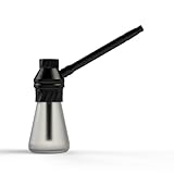 NOBLE HOOKAH Mini Shisha Set - Premium Tragbare Shisha Set für Reisen, Aluminium Kleine Shisha Set mit Glasflasche Geschenke für Freund, Vater, Ehemann oder Freunde, Schwarz