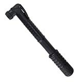 Zerodeko Mini Fahrradpumpe Tragbare Luftpumpe aus Nylon und Edelstahl mit Manometer Kompatibel für Ventile Leicht und Praktisch für Unterwegs bei Mountainbike Rennrad und Bällen