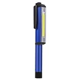 DIKACA Magnetische LED Taschenlampe mit Clip Kompakte Arbeitsleuchte Cob LED Tragbare Stiftlampe für Werkstatt Camping und Notfälle