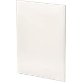 kratki Kaminglas & Ofenglas320 x 320 mmhitzebeständige Kaminscheibe mit Temperaturbeständig bis 660 Degree CStärke 4 mmGlasplatte für Kaminofen SZKLO/F/320/320 Standard