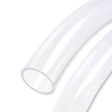 PVC-Rohr, transparenter PVC-Schlauch, Vinylschlauch, 45 mm Innendurchmesser, 53 mm Außendurchmesser, 1 m, flexibel, leicht, for Wasserschläuche, Luftschläuche