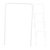 Alasum 5 Stück Teiliges Metall krocket Tor Stabile Rahmen Ersatz zubehör für Outdoor Spiele Sicheres Quadratisches Design Geeignet für Altersgruppen und Familienspaß