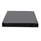 DOKUYIE Whirlpoolabdeckung, Thermo-Spa-Decke, Wasserdicht, UV-beständig, Schneefest, für Innen- und Außenbereich, Schwarz, 218 x 218 x 30 cm
