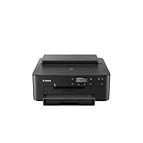 Canon PIXMA TS705a Drucker Tintenstrahl DIN A4 (WLAN, LAN, 5 Separate Tinten, automatischer Duplexdruck, 2 Papierzuführungen, Papierkassette 250 Blatt, Apple AirPrint), schwarz, normal