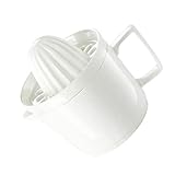 TIDTALEO 1Stück Manuelle Zitronen und Orangenpresse aus Keramik Tragbare Saftpresse für Schnelle Saftgewinnung für Zuhause Obstpresse für Frische Säfte Einfache Handhabung