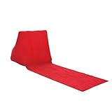 SOONHUA Aufblasbares Rückenkissen, Tragbar Strandliege, Keilform, Liege, Kissen, Strandmatte, faltbar, wasserdicht, Beflockung, Rückenlehne, Stuhl für Outdoor Camping