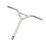 TAILWHIP Finger Scooter Lenker – Robustes Metall Handlebar, Perfekt für Tricks & Customization, (Chrome)