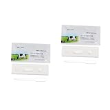 DEARMAMY 2 Stck Einstellbarer Schwangerschaftstest für Kühe Schnelles Genaues Trächtigkeitstestpapier Farm Detektionswerkzeug Einfache Anwendung Sicher und Hygienisch