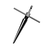 Abnehmbarer T-Griff, Reibahle, T-Griff, 1/4-Zoll-Schaft, effizientes Lochvergrößerungswerkzeug, Rohrverschraubung